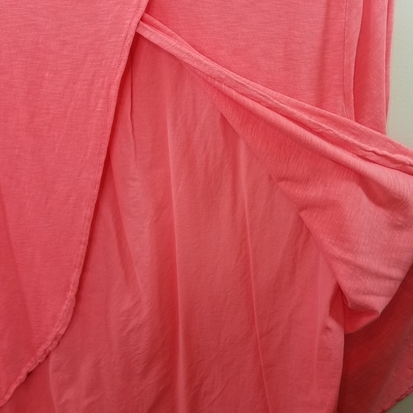 Fresh Produce neon coral tulip back top - Picture 8 of 9